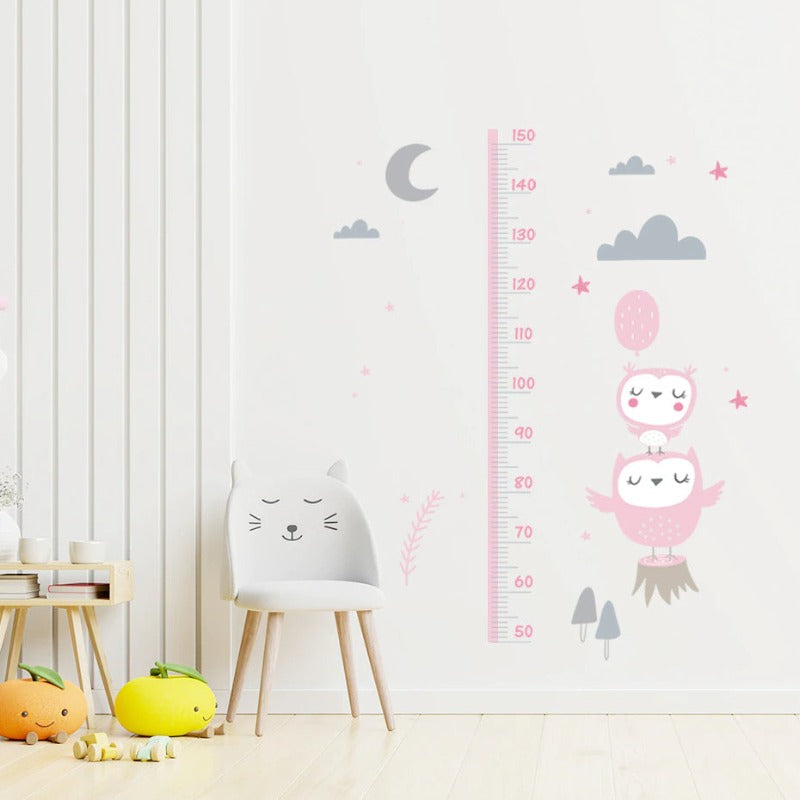 Owl  Height Chart Sticker