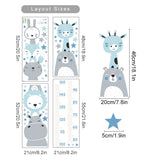 Levi Height Chart Sticker