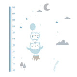 Owl  Height Chart Sticker