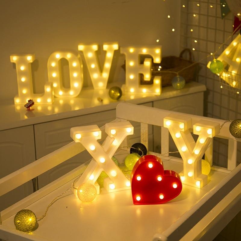 Creative Alphabet Letter LED Crystal Wall Light WL261 – Cheerhuzz